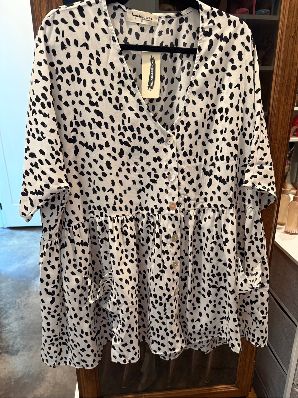 Oversized dress